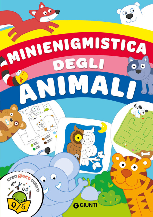 Kniha Minienigmistica degli animali Martina Boschi