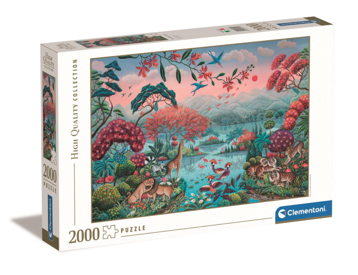 Játék Puzzle 2000 HQ The Peaceful Jungle 32571 