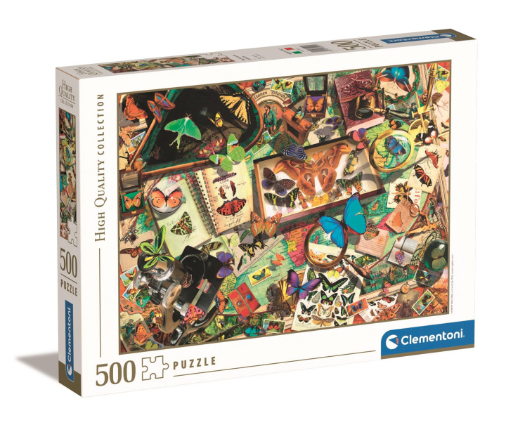 Carte Puzzle 500 HQ The butterfly collector 35125 