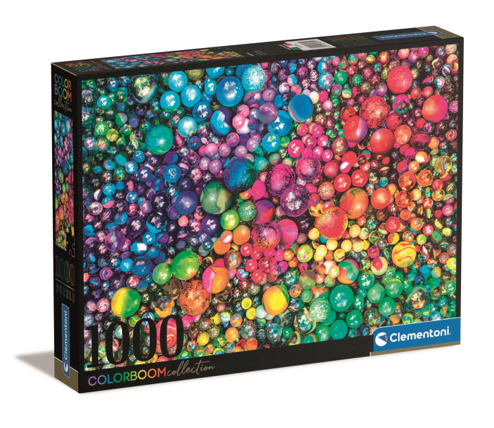 Kniha Puzzle 1000 color boom Marbles 39650 