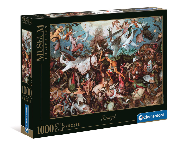 Hra/Hračka Puzzle 1000 muzeum Bruegel The fall of the Rebel Angels 39662 