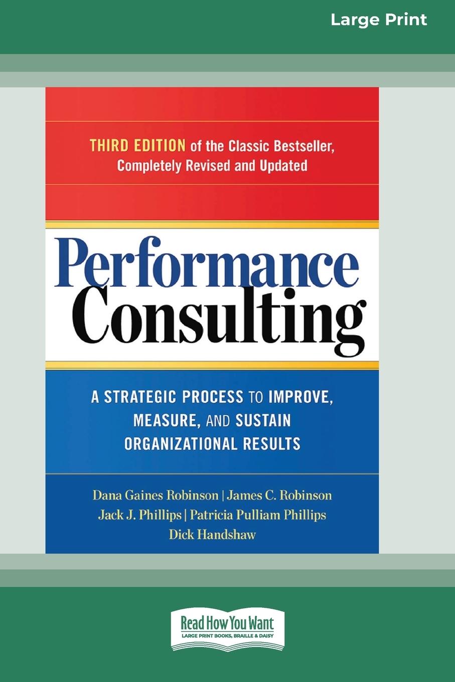 Book Performance Consulting James C. Robinson