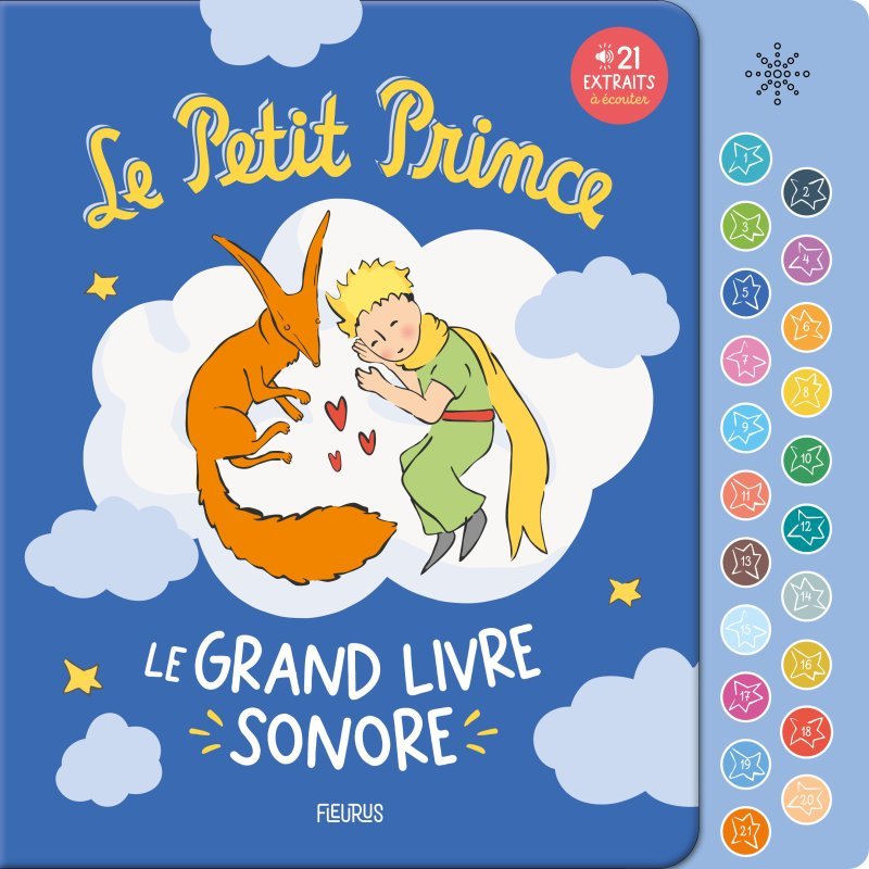 Könyv Le Petit Prince   Le grand livre sonore D'après Antoine de Saint-Exupéry