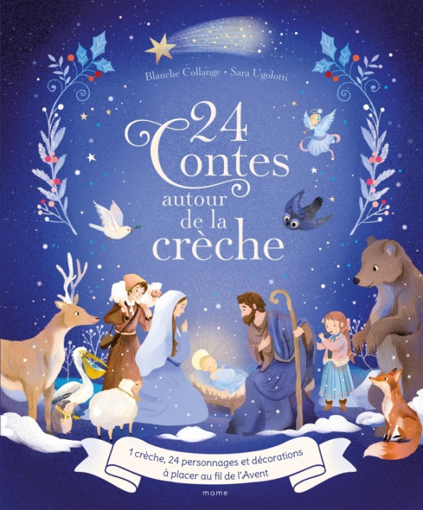 Könyv 24 contes autour de la crèche Blanche Collange