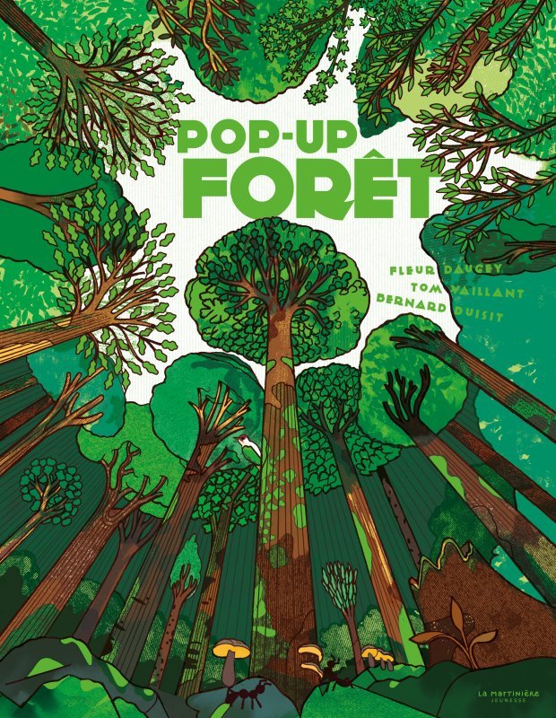 Kniha Pop-up Forêt Fleur Daugey