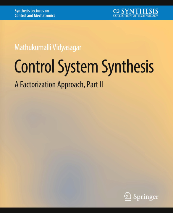 Knjiga Control Systems Synthesis Vidyasagar