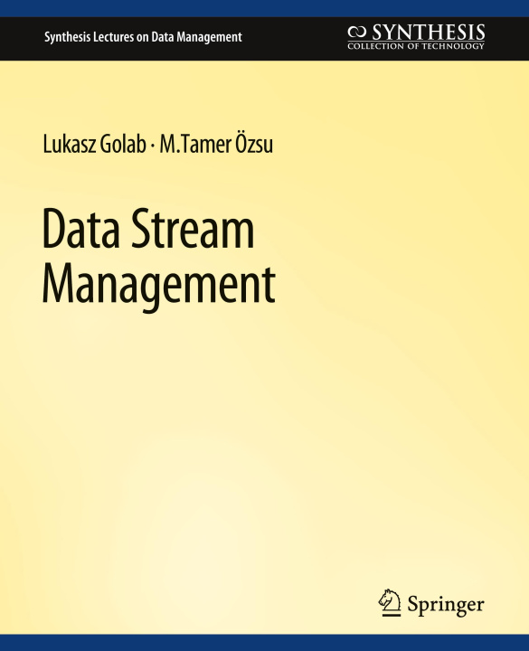 Knjiga Data Stream Management Lukasz Golab