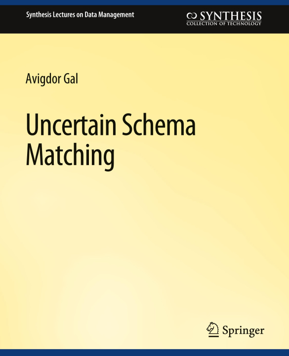 Boek Uncertain Schema Matching Gal