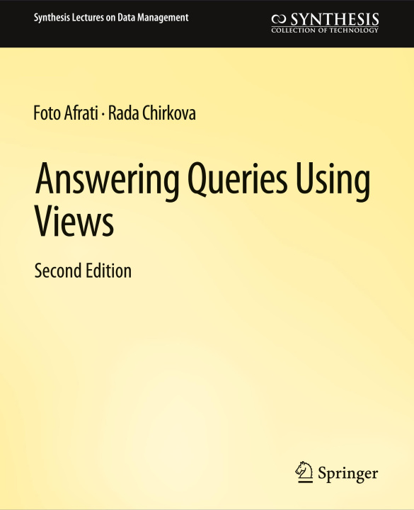 Knjiga Answering Queries Using Views, Second Edition Foto Afrati