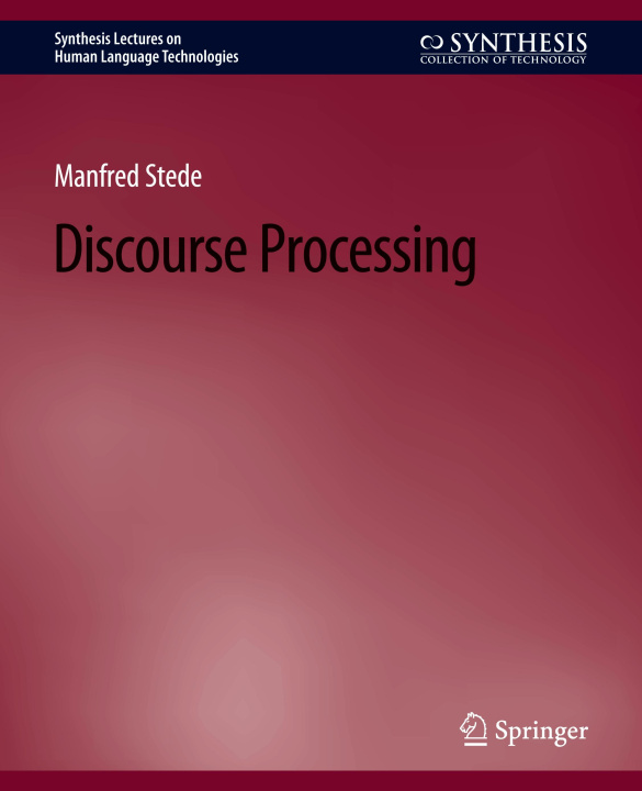 Knjiga Discourse Processing Stede