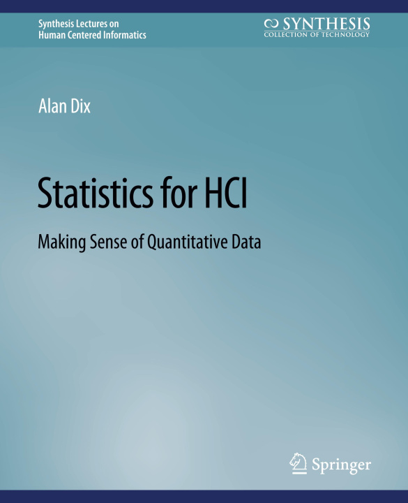 Buch Statistics for HCI Alan Dix