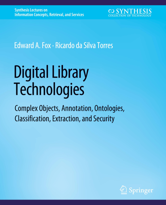 Book Digital Library Technologies Edward A. Fox
