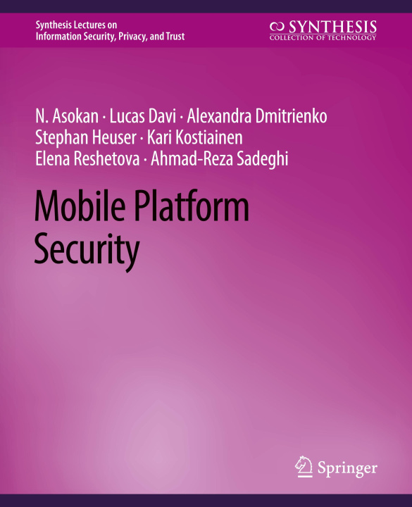 Kniha Mobile Platform Security Alexandra Dmitrienko