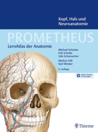 Kniha PROMETHEUS Kopf, Hals und Neuroanatomie Erik Schulte