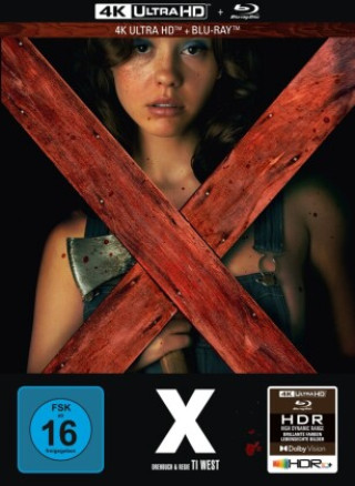 Videoclip X 4K, 1 UHD-Blu-ray + 1 Blu-ray (Limited Collector's Edition im Mediabook - Cover A) Ti West