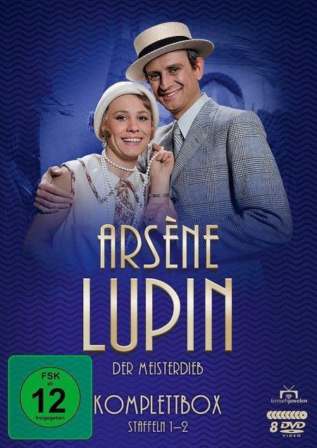 Видео Arsène Lupin - Der Meisterdieb - Komplettbox. Staffel.1-2, 8 DVD Maurice Leblanc