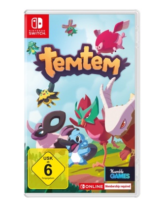 Kniha Temtem, 1 Nintendo Switch-Spiel 