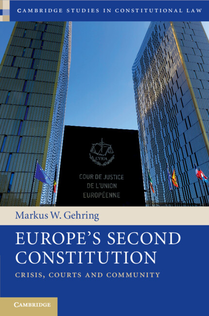 Book Europe's Second Constitution Markus W. Gehring