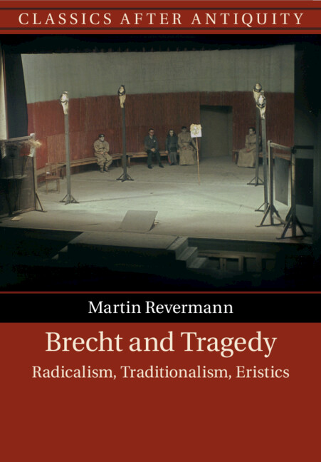 Book Brecht and Tragedy Martin Revermann