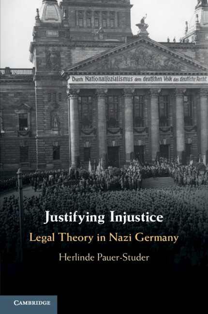 Buch Justifying Injustice Herlinde Pauer-Studer