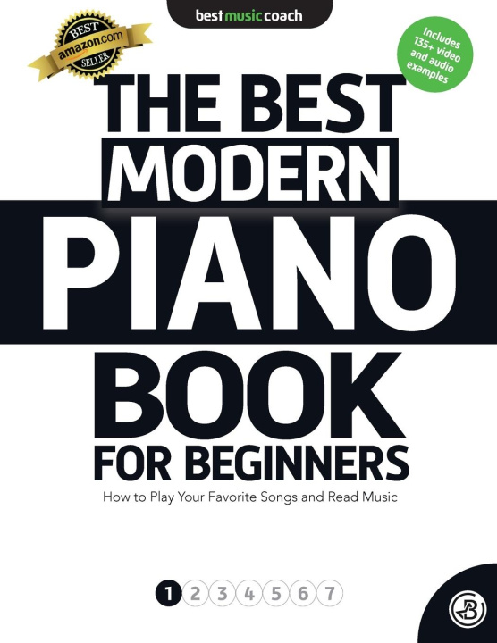 Kniha Best Modern Piano Book for Beginners 1 