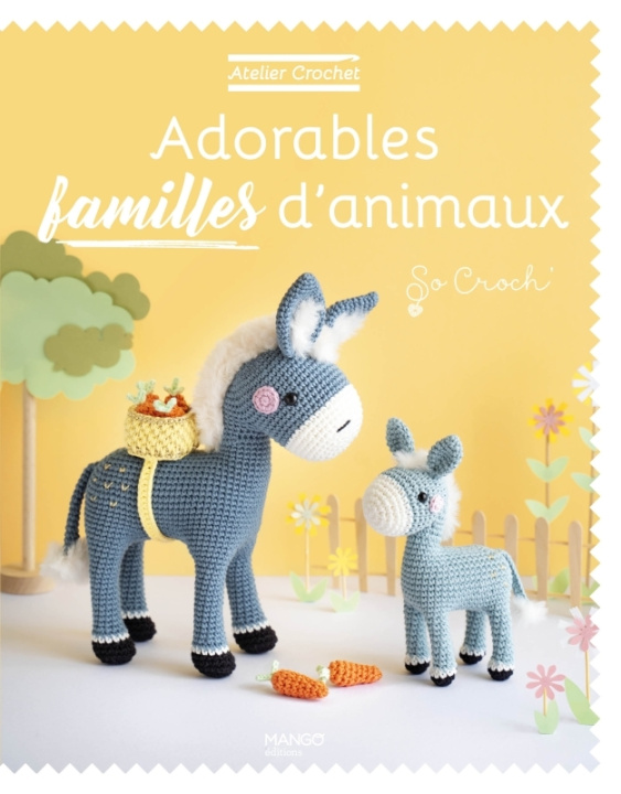 Kniha Adorables familles d'animaux Marie Clesse