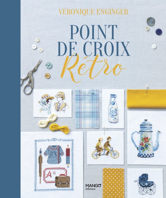 Knjiga Point de croix rétro Véronique Enginger