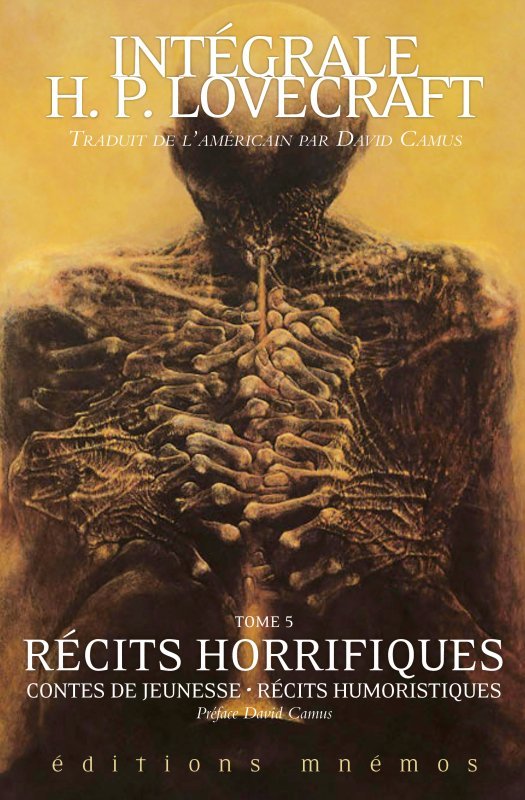 Kniha Récits horrifiques, tome 5 H. P. Lovecraft