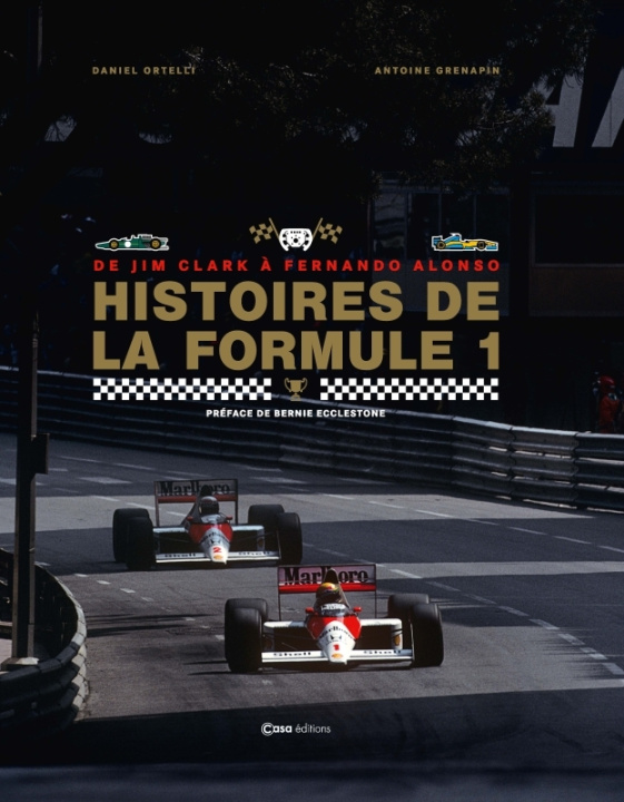 Kniha Histoire de la Formule 1 - De Jim Clark à Fernando Alonso 