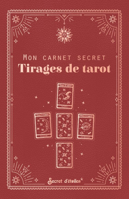Kniha Mon carnet secret : tirages de tarot Pandora Hearts