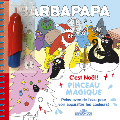 Kniha Barbapapa Pinceau magique C est Noël ! Alice Et Thomas Taylor