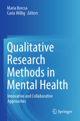 Kniha Qualitative Research Methods in Mental Health Maria Borcsa