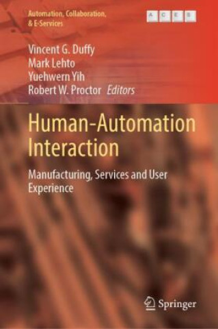Knjiga Human-Automation Interaction Vincent G. Duffy