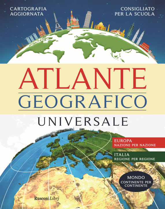 Книга Atlante geografico universale 