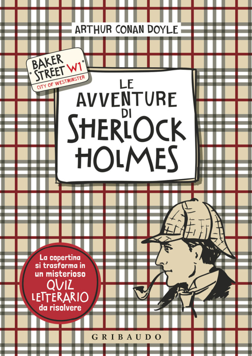 Książka avventure di Sherlock Holmes Arthur Conan Doyle