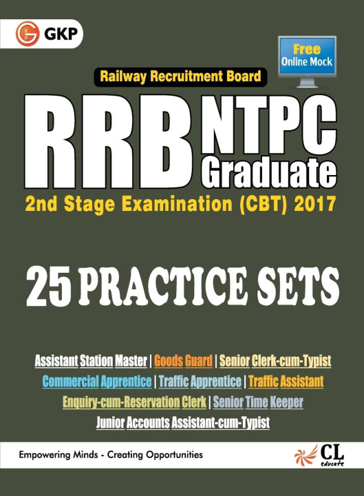 Knjiga Rrb Ntpc 25 Practice Sets Stage 2 Exam (CBT) 2017 GKP