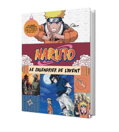 Książka Naruto Le Calendrier de l Avent officiel 