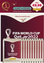 Carte Offiziell lizenzierte Stickerkollektion FIFA World Cup Qatar 2022 Panini Books