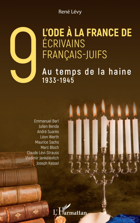 Kniha L'ode à la France de neuf écrivains français-juifs Lévy