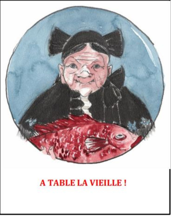 Livro A table la vieille. COZAN LOUIS