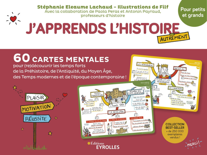 Kniha J'apprends l'histoire autrement - pour petits et grands Eleaume Lachaud