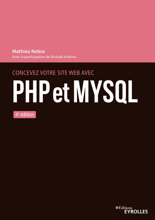 Książka Concevez votre site web avec PHP et MySQL Nebra