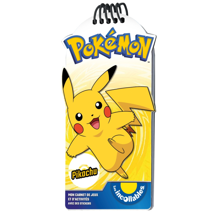 Kniha Pokémon - Mon carnet créatif Pikachu 