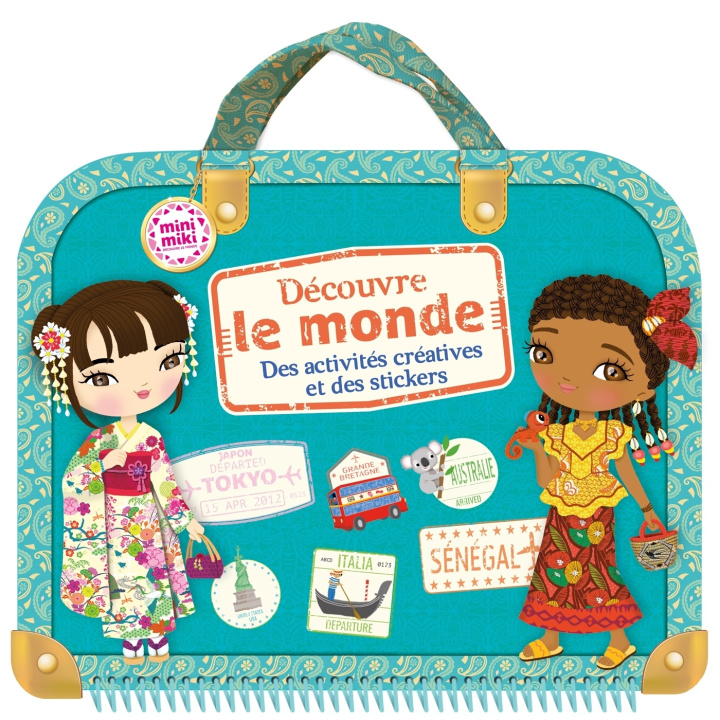 Книга Minimiki - Découvre le monde - Activités créatives CAMEL-J