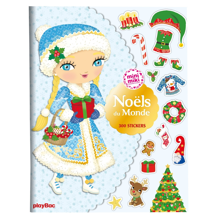 Kniha Minimiki - Stickers - Noëls du monde 