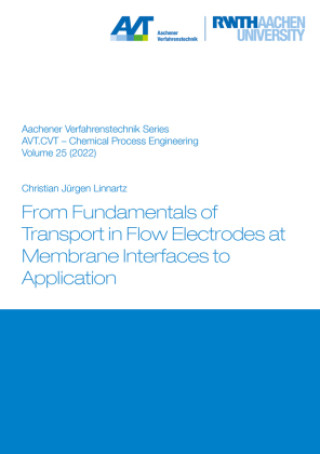 Könyv From Fundamentals of Transport in Flow Electrodes at Membrane Interfaces to Application Christian Jürgen Linnartz