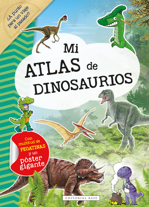 Libro Mi Atlas de dinosaurios GALIA LAMI DOZO-VAN DER KAR