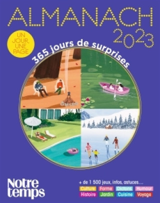 Carte Almanach Notre Temps 2023 
