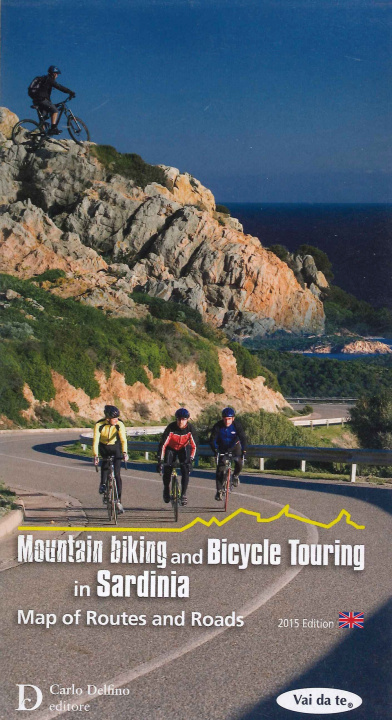 Kniha Carta ciclo bike Sardegna. Ediz. inglese 