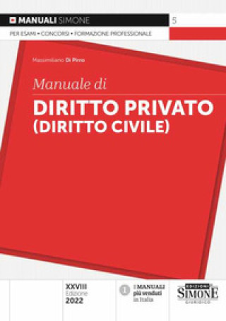 Книга Manuale di diritto privato (diritto civile) Massimiliano Di Pirro